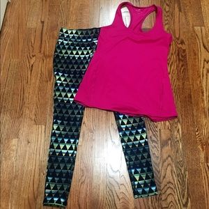 Athleta and Mossimo active wear
